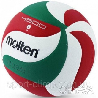 Мяч волейбольный Molten V5M4500
Molten Flistatec V5M4500 Volleyball - Внешнее по. . фото 1