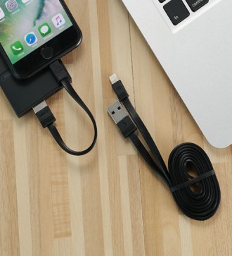 Кабель Reмax Tengy RC 062i USB iPhone Lightning призначений для заряджання та пе. . фото 3