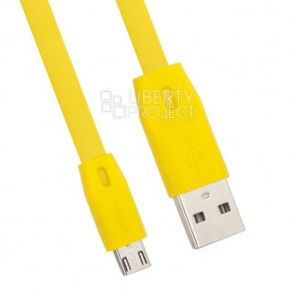 Кабель Remax RC-001m USB МicroUSB Full Speed - являє собою високоякісний кабель,. . фото 3