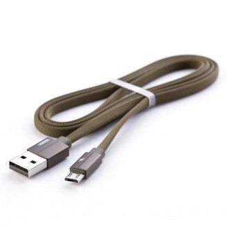 Кабель Remax RC-094m USB MicroUSB Kerolla виготовлений з преміум матеріалів, тка. . фото 3