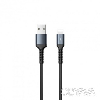 Кабель USB Lightning Remax RC-C008 Kayla II Series міцний та якісний Usb кабель . . фото 1