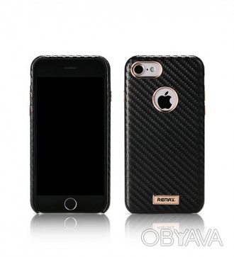 Чохол Remax Carbon iPhone 7 виготовлений з особливого нанопластику з посиленим з. . фото 1