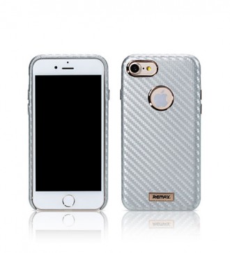 Чохол Remax Carbon iPhone 7 виготовлений з особливого нанопластику з посиленим з. . фото 2