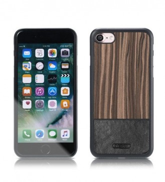Чохол Remax Mugay iPhone 7 - це ультратонкий дерев'яно-поліуретановий чохол. Зад. . фото 2