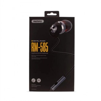 Вакуумні навушники Remax RM - 585 - невід'ємний атрибут любителів активного спос. . фото 3