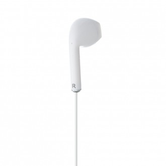 Навушники вкладиші, провідні з мікрофоном Gorsun GS-C32, білі. . фото 3