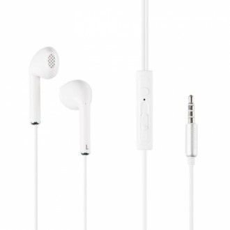 Навушники вкладиші, провідні з мікрофоном Gorsun GS-C32, білі. . фото 2