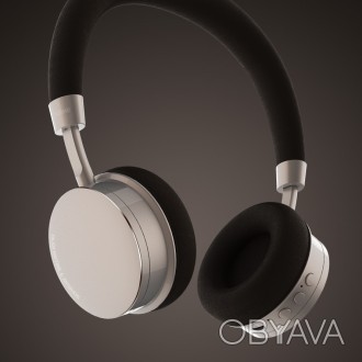 Навушники накладні, безпровідні Bluetooth Remax RB-520HB, срібні. . фото 1