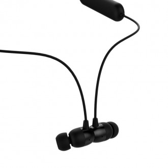 Навушники вакуумні безпровідні Bluetooth Remax RB-S17 Neckband,чорні. . фото 5