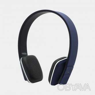 Навушники накладні,безпровідні з мікрофоном Bluetooth Proda PD-BH300, сині. . фото 1