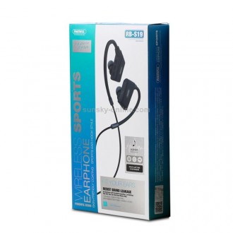 Навушники вакуумні безпровідні Bluetooth Remax RB-S19, чорні. . фото 3