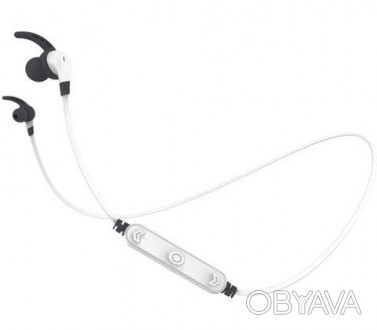 Навушники вакуумні безпровідні з мікрофоном Bluetooth Remax RB-S25, білі. . фото 1