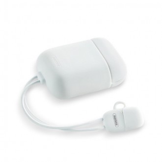 Чохол Remax RC-A6 для навушників Apple AirPods з Lightning кабелем. Силіконовий . . фото 2