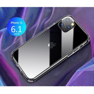 Чохол Usams US-BH522 Clear iPhone 11 Pro надзвичайно легкий, але досить міцний, . . фото 5