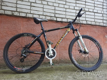 Продам якісний гірський велосипед.
Легка та міцна рама з алюмінію 6061 з технол. . фото 1