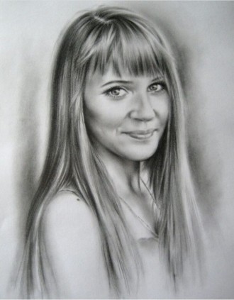 Рисую портреты по фото карандашом и масляными красками. Цена размер А4 (20х30см). . фото 4