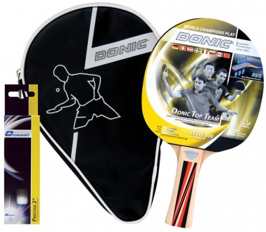 
	Набор для настольного тенниса Donic Top Team 500 Gift Set - это качественный н. . фото 2
