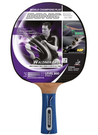 
	Набор для настольного тенниса Donic Waldner 800 - отлично подходит для спинов . . фото 7