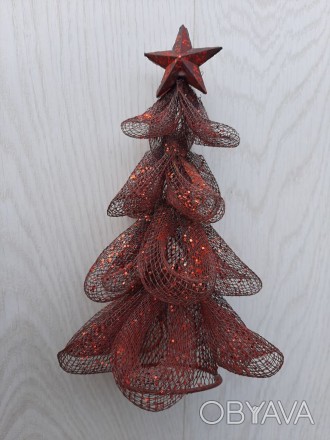 Рождественская елка (Винтаж, Германия)

Из металлической сетки

Высота 19,5 . . фото 1
