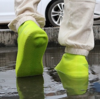 Дождевик чехол для обуви Дождевик чехол для обуви водонепроницаемый и пыленепрон. . фото 2