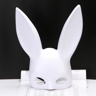 Маска Секси Кролик Симпатичная маска Кролика с длинным ухом, модная и уникальная. . фото 3