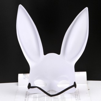 Маска Секси Кролик Симпатичная маска Кролика с длинным ухом, модная и уникальная. . фото 4