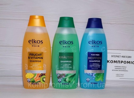 Жіночий шампунь Elkos надає блиску та еластичності волоссю. Полегшує розчісуванн. . фото 2
