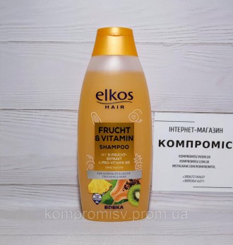 Жіночий шампунь Elkos надає блиску та еластичності волоссю. Полегшує розчісуванн. . фото 4