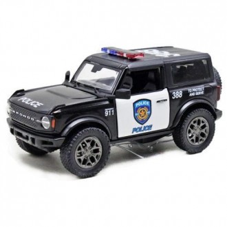 Машинка Інерційна FORD BRONCO Police Машинка інертна FORD BRONCO Police Досить в. . фото 2