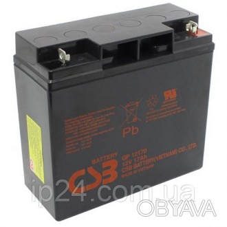 Аккумуляторная батарея CSB GP12170B1 - используется в устройствах с небольшим по. . фото 1