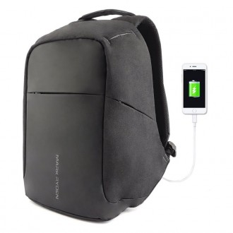 Рюкзак Mark Ryden Safe MR5815ZS BlackОсобенность данного рюкзака в наличии USB п. . фото 2
