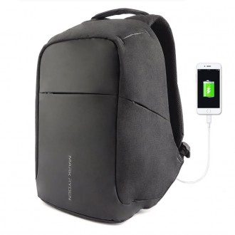Рюкзак Mark Ryden Safe MR5815ZS BlackОсобенность данного рюкзака в наличии USB п. . фото 8