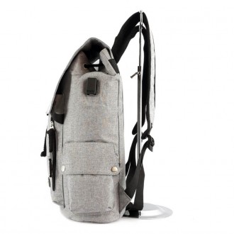 Рюкзак Mark Ryden Flexy MR5923 GrayЛегкий и практичный рюкзак Flexy создан для с. . фото 4