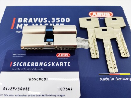 Сердцевина для замка Abus Bravus 3500 MX Magnet ключ/ключ 
 
 
Abus Bravus 3500 . . фото 4