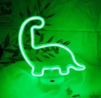 Ночник неоновый лампа светильник Динозавр
 
Характеристика
Материал: гибкий LED
. . фото 5