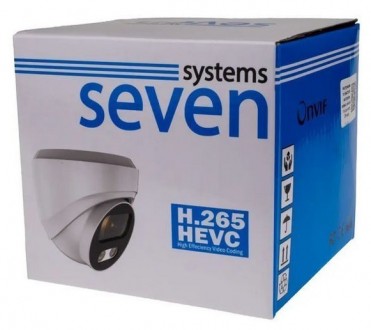 IP-видеокамера 5 Мп для улицы и внутрь помещений SEVEN IP-7215PA PRO white (2,8). . фото 8