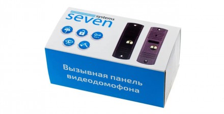 Антивандальная панель домофона SEVEN CP-7506 black
 
SEVEN CP-7506 - вызывная па. . фото 6