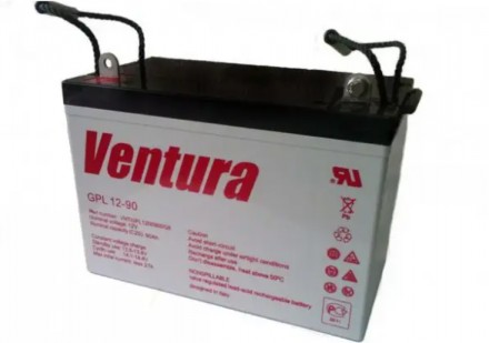 Аккумуляторная батарея 12В/90Ач Ventura GPL 12-90
 
Ventura GPL 12-90 - аккумуля. . фото 2