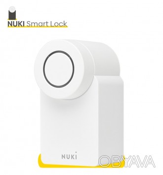 Контроллер электронный на дверь NUKI Smart Lock 3.0 белый 
 
NUKI Smart Lock 3.0. . фото 1
