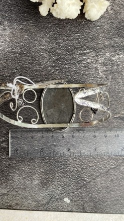  Пропонуємо Вам придбати браслет-манжет з натуральним гіперстеном у сріблі. 
 Ви. . фото 8