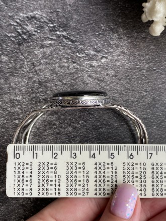  Пропонуємо Вам придбати браслет-манжет з натуральним гіперстеном у сріблі. 
 Ви. . фото 11