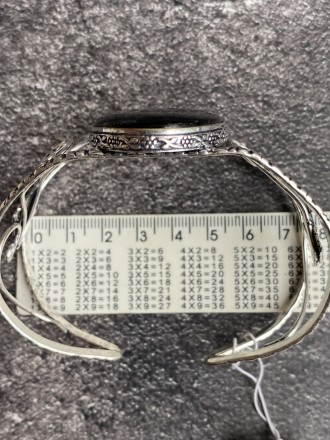  Пропонуємо Вам придбати браслет-манжет з натуральним гіперстеном у сріблі. 
 Ви. . фото 9