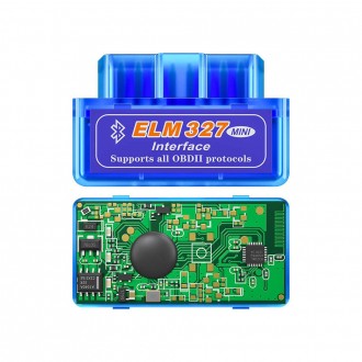 Автомобільний сканер ELM 327 mini Bluetooth (версія 2.1, чип YC1021)
Міні ELM327. . фото 3