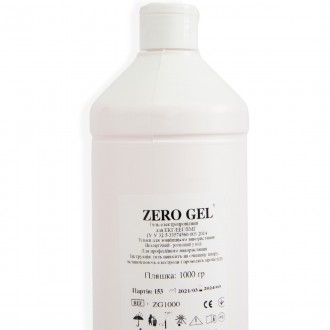 Гель Zero gel струмопровідна характеристика:
структура однорідна гелеподібна, бе. . фото 3