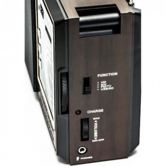 Портативный радио приемник "GOLON" RX-9922 UAR USB FM
Технические характеристики. . фото 3