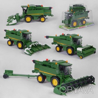Реалистичная модель комбайн 8989-1/2/3 из серии “Farm Tractor” станет прекрасной. . фото 1