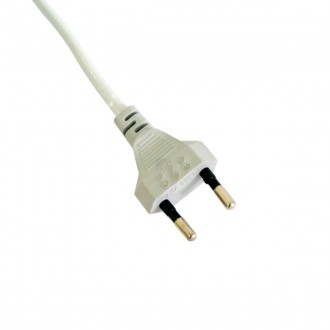 Мережевий кабель для радіоприймача характеристики: 
	Колір: сірий;
	Довжина: 120. . фото 5