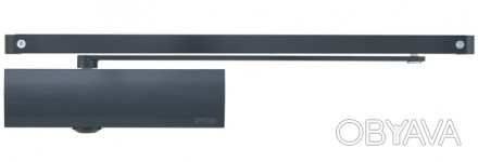 Дверной доводчик со скользящей тягой RYOBI D-2200T BC до 40 кг 850мм серый антра. . фото 1