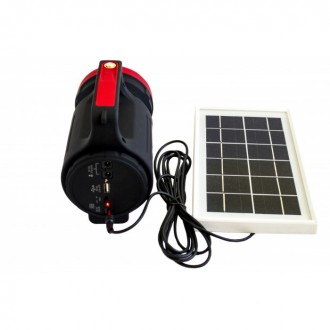 Фонарь ручной светодиодный Yajia YJ-1902T с солнечной панелью и USB Power Bank
П. . фото 8