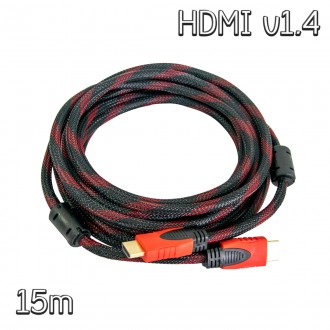 HDMI кабель 
Кабель HDMI — HDMI з ферифтовими фільтрами, з позолоченими контакта. . фото 2